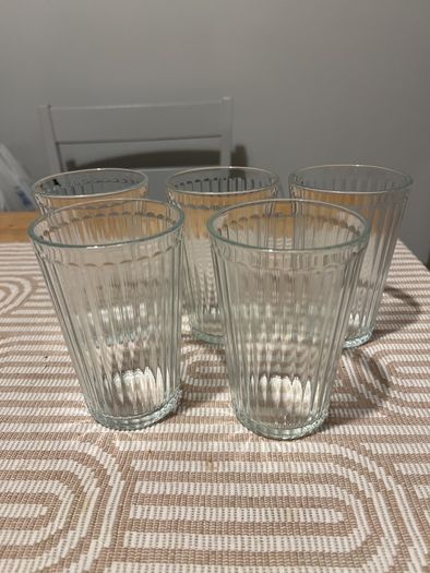 5 glasses