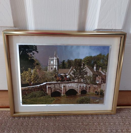 Dufex Vintage Framed Foil Art Print