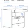 Changing Table with drawers - Myrlla Image 6