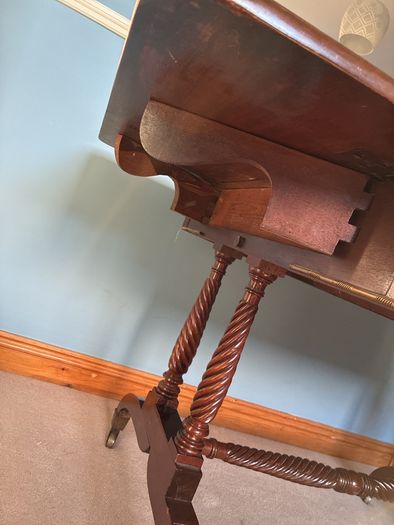 Regency antique sofa table