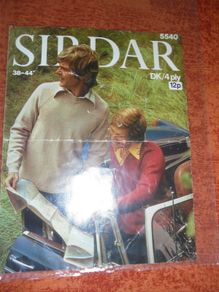 Vintage Sirdar Knitting Pattern for Sale