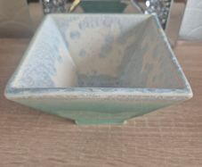 Vintage Evan Davis Signed Crystalline Ceramic Bowl (5.5")