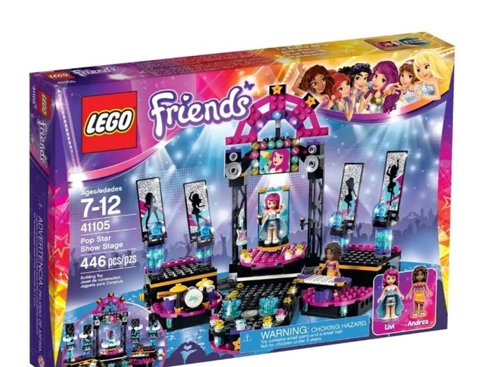 Lego Friends, Pop star show stage, 41105