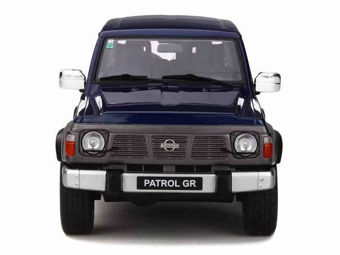 Nissan Patrol Gr Blue Th1 & Silver Kj1 1992 - Very Rare - Ottomobile - 1/18 - New In Box