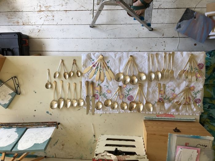 Antique cutlery