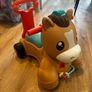 Fisher-Price Interactive Bounce Pony Baby Walker Ride-on Learning Music Lights Image 3