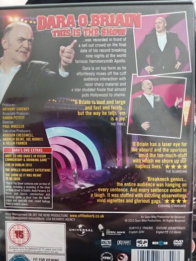 DVD Dara O Briain