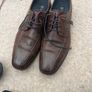 mens brown shoes Bugatti size 9 eu 43 Image 3