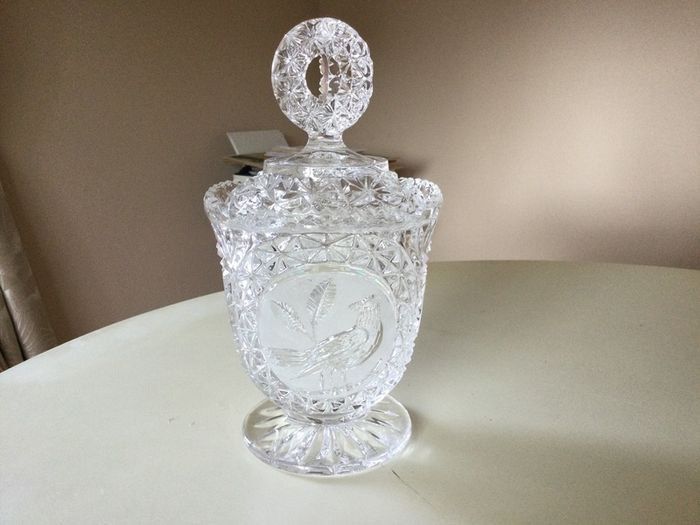 Chrystal - Large Lidded Bowl.