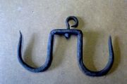 Old Irish blacksmith made hanging hook