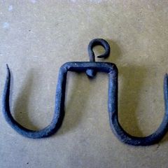 Old Irish blacksmith made hanging hook