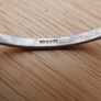 Vintage Sterling Silver 925 Celtic Knot Torc Bangle 13,9g Image 4