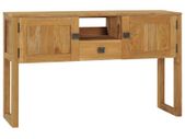 Console Table 120x32x75 cm Solid Teak Wood