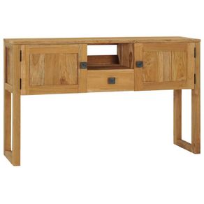 Console Table 120x32x75 cm Solid Teak Wood