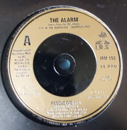 The Alarm - Rescue Me 7" Vinyl
