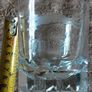 Nice whisky tumbler,  greyhound and mick etched on it Image 2