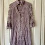 Elisa Cavaletti Long Lilac Cardigan - Size M Image 4