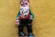 VINTAGE novelty 1960's Plastic Garden gnome pencil sharpener