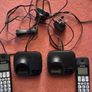 2 X Panasonic Big Button Cordless Phone Image 3