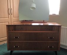 Mid century modern dressing table