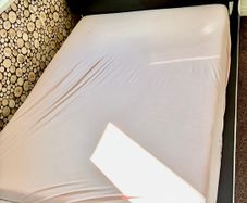 king size bed frame and mattress