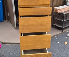 Wooden press with Drawers