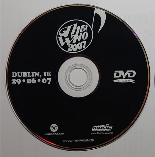 The Who - Live In Dublin 2007 + Tommy Live - 2x DVD