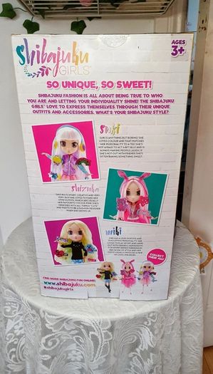 Shibajuku Girls "Shizuka" 13-Inch Fashion Doll Brand New In Box