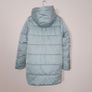 Rino & Pelle Light Blue Longline Puffer Jacket Coat 8UK/36EU Image 10