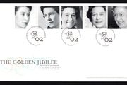2002 Great Britain Golden Jubilee Commemorative Stamps Royal Mail Addressed First Day Cover (FDC)