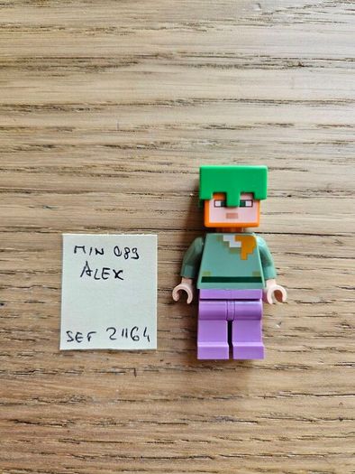 lego min089 alex, set 21164