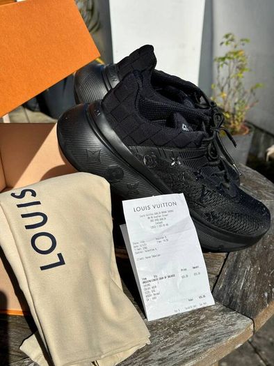 Louis Vuitton black trainers