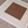 Large white real-wood frame Image 5