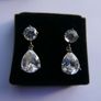 Sterling Silver 925 Drop & Dangle Earrings 3,8g Image 2
