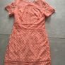 Ladies Oasis orange Dress. Size S/ 8 Brand New Image 4