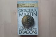 A Dance with Dragons: A Song of Ice &amp; Fire #5 by George R.R. Martin (Game of Thrones, American Edition Fantasy Paperback 2013)