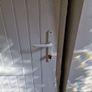 white pvc external door Image 2