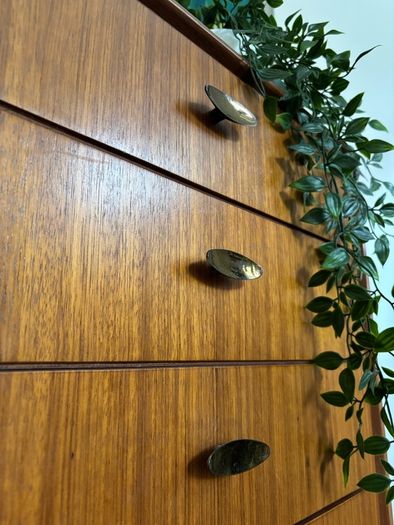 Vintage Retro Mid Century Teak Greaves & Thomas Chest of Drawers