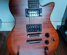 Adam black electric guitar