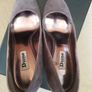Dune grey suede platform court uk4 Image 6