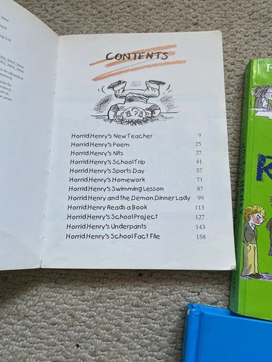 Horrid Henry books