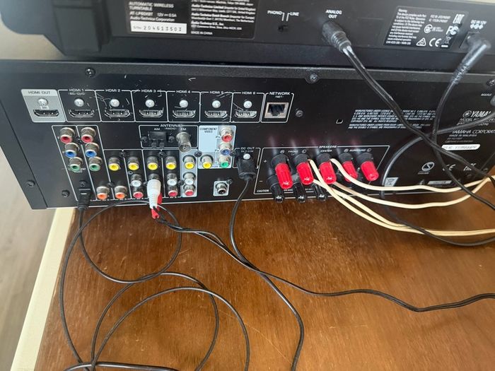 Audio Setup Yamaha Audio-Technica Onkyo