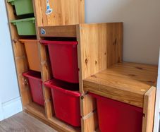 Storage combination with boxes 99x44x94 cm