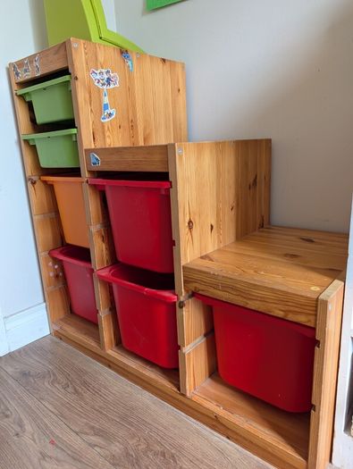 Storage combination with boxes 99x44x94 cm