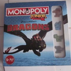 Monopoly Junior DreamWorks Dragons Board Game
