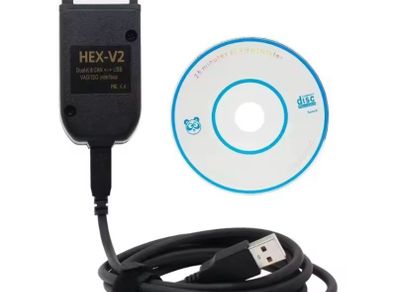 1996 -2017 Best 2026 VCDSCAN HEX V2 VCDS VAGCOM Interface Update 26.3.0 FOR VW AUDI Skoda Seat  Car Diagnostics Tools