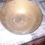 Large Antique Chinese Brass Engraved Bowl, likely dating from the early 20th century Image 3