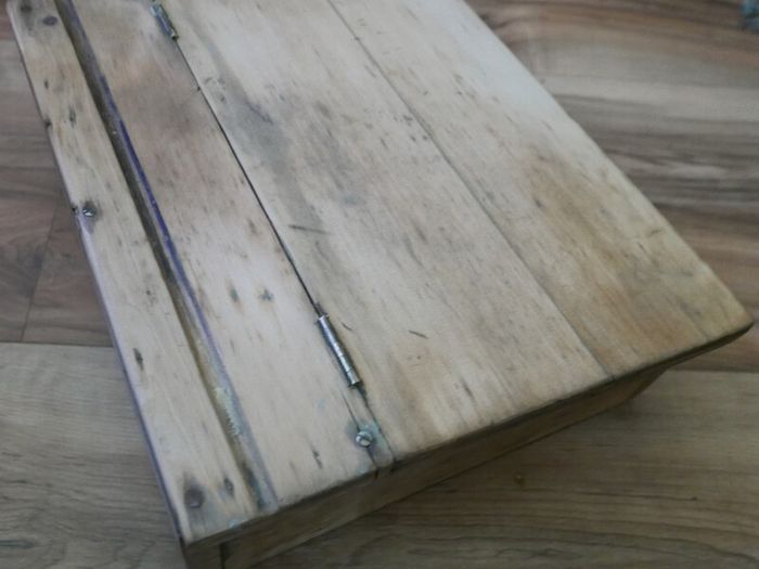 Antique  School Desk, Wooden Writing Slope