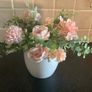 Flower Arrangement In Ceramic Pot Image 2