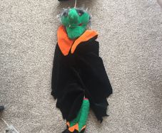 Cackling Halloween witch